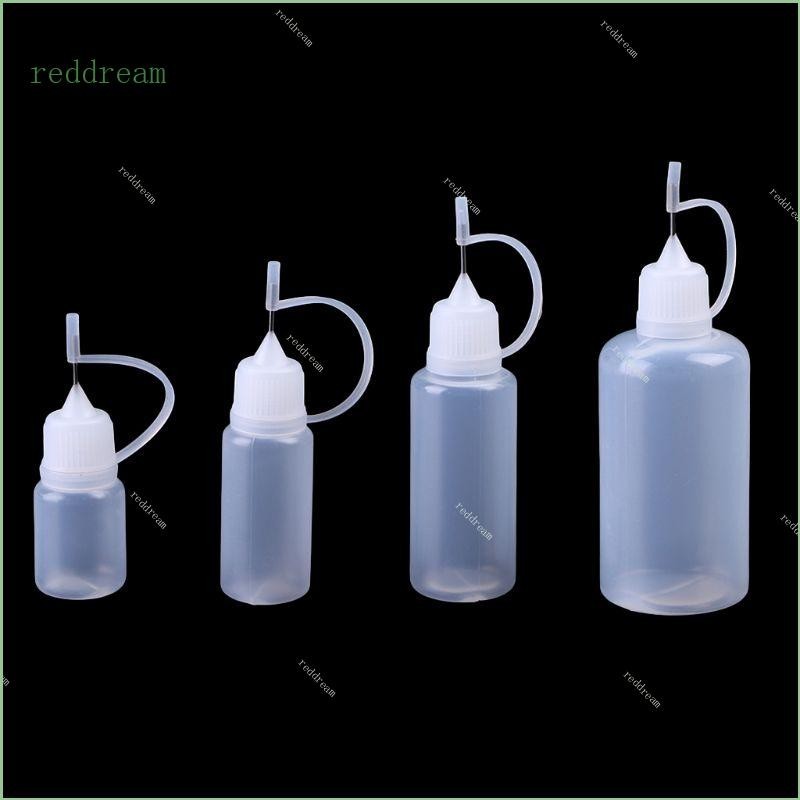 Redd เข ็ มเคล ็ ดลับกาวขวดหยดพลาสติกขวดสําหรับขนาดเล ็ ก Gluing โครงการกระดาษ Quilling DIY Craft อะคริลิคภาพวาด L