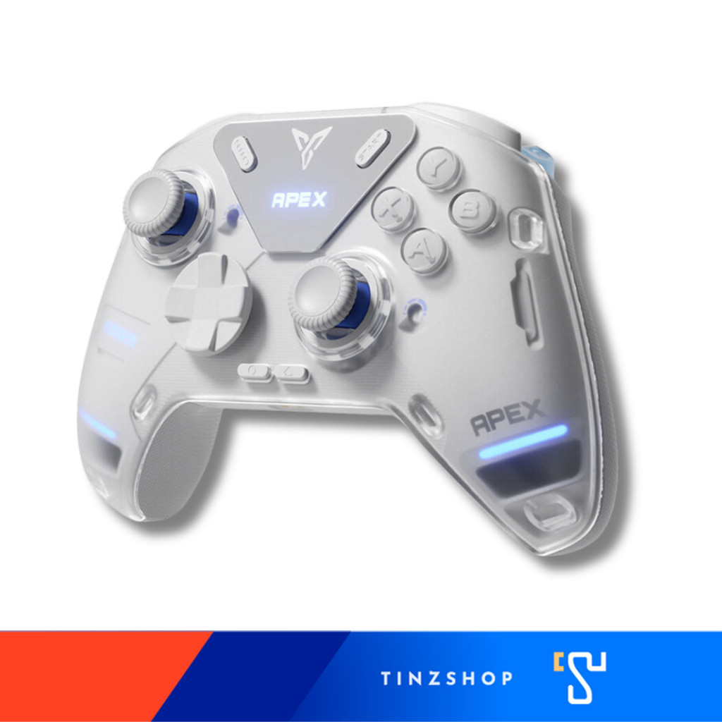 Tinzshop Joy Flydigi Apex4 Elite Gaming Controller Mechanical Design For PC/Windows, Nintendo Switch, Android, iOS (MFi)