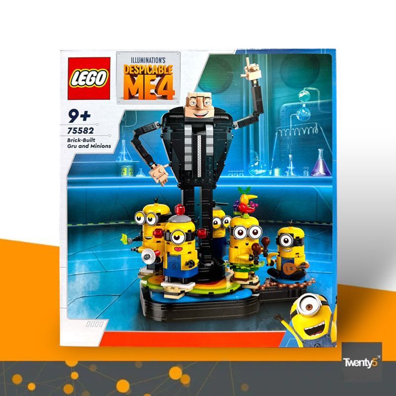 Lego 75582 Brick-Built Gru and Minions เลโก้ของใหม่ ของแท้ 100%