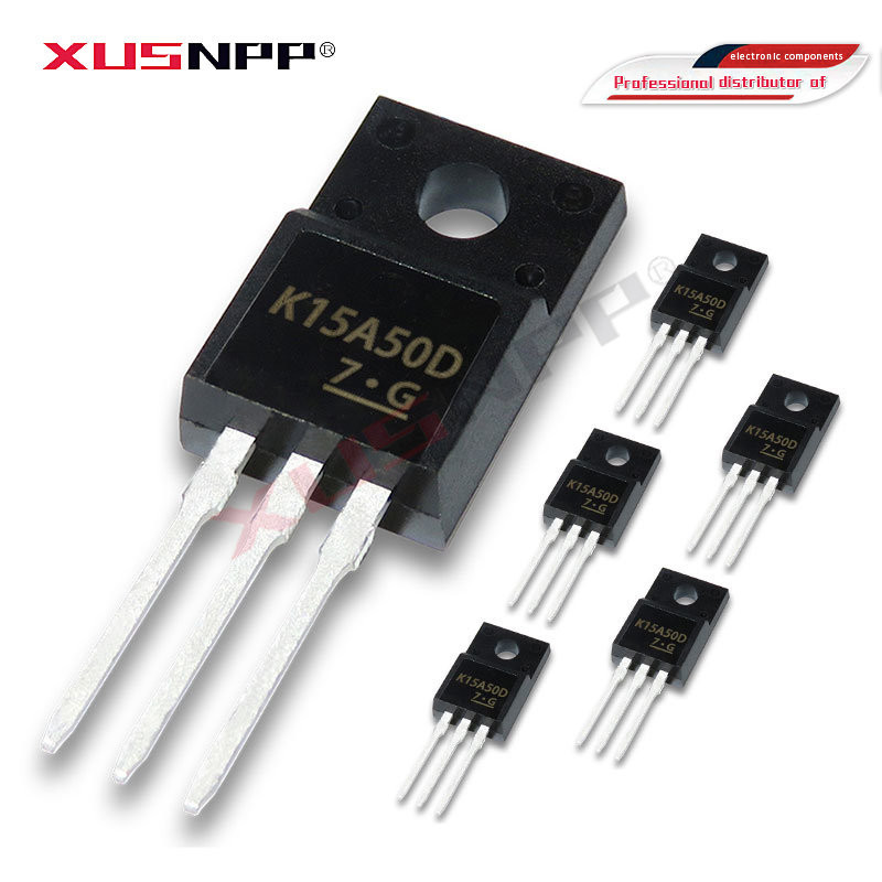10pcs TK15A50D TO220F K15A50D TO-220F 15A50 TK15A50 500V 15A ส่วนประกอบอิเล็กทรอนิกส์