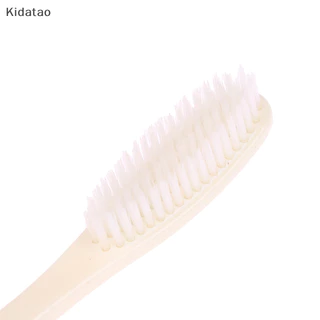 Kidatao 4 ชิ้นนุ่มขนาดใหญ่ยาวแปรงสีฟันแปรงทําความสะอาดช่องปากฟันไวท์เทนนิ่งใหม่