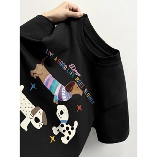 พร้อมส่ง🚀เสื้อ เสื้อยืดแขนสั้น คอกลม โอเวอร์ไซซ์ สไตล์เกาหลี…