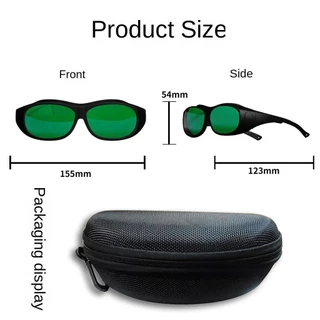 Ipl 200nm-2000nm Laser Safety Glasses สําหรับเลเซอร์กําจัดขน Treatment และ Laser Cosmetology Operator Eye Protection