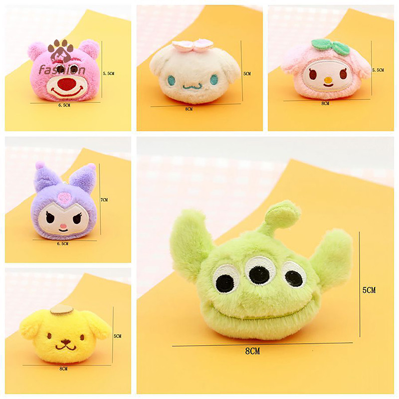 [แฟชั่น] การ์ตูนตุ๊กตาพวงกุญแจตุ๊กตาของเล่นพวงกุญแจตุ๊กตาสัตว์พวงกุญแจเครื่องประดับถุงของขวัญจี้ Decorat {TH} - รูปที่ 3