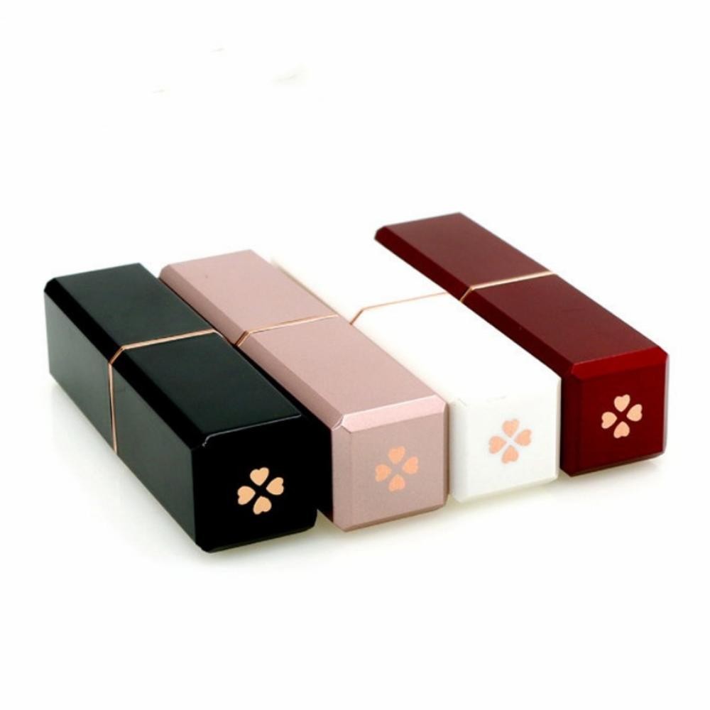 1 ชิ้นที่ว่างเปล่าลิปสติกหลอด DIY Square Tube Lip Balm คอนเทนเนอร์,รีฟิลลิปสติกคอนเทนเนอร์หลอดลิปกลอส - รูปที่ 2