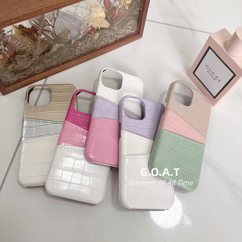 Fast shipping เคสโทรศัพท์หนังจระเข้เปลือกแข็งกันกระแทก ใช้ได้กับ iPhone 16 11 12 15 13 14 iPhone 14 15 16 Plus เคสโทรศัพท์มือถือป้องกันการล่มสลาย