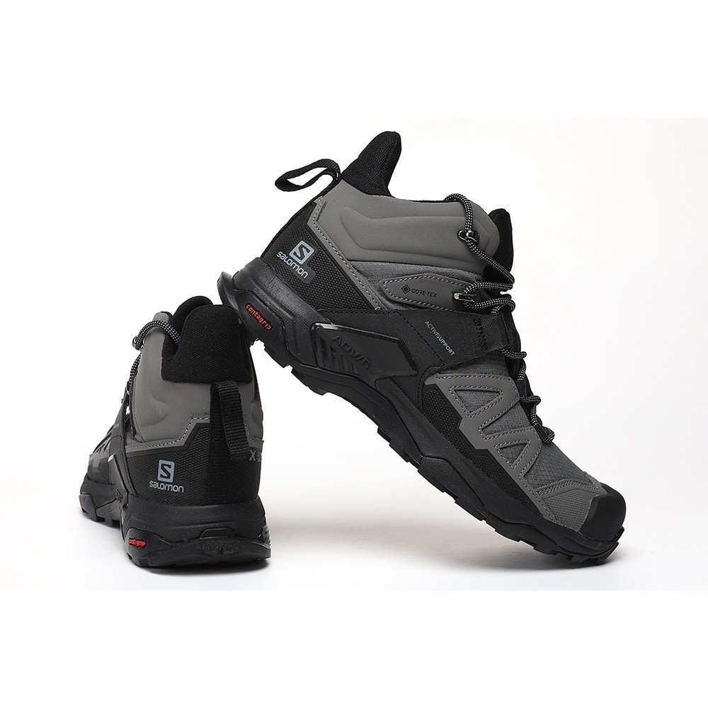 Salomon X ULTRA 4 GTX Mid Top รองเท้าปีนเขารองเท้าเดินป่ากลางแจ้งที่ทนทาน