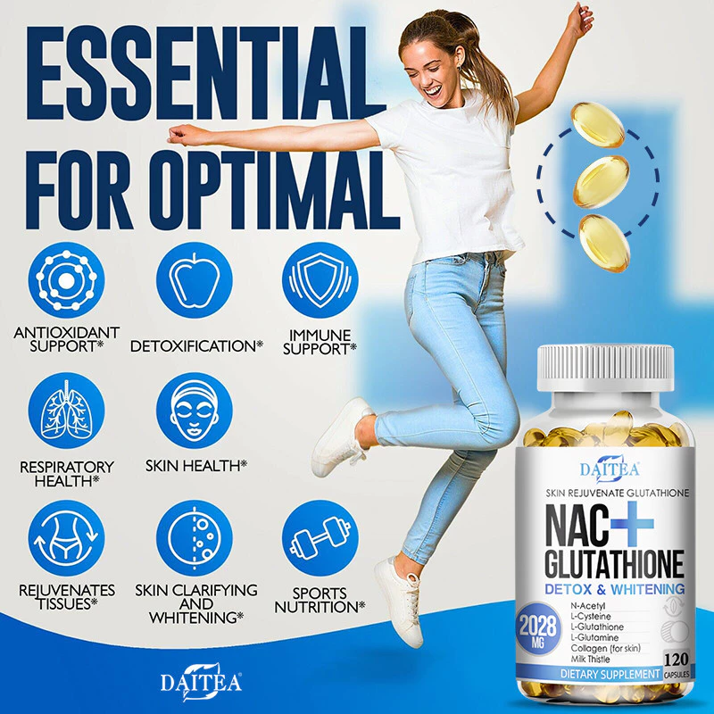 Daitea NAC + Glutathione วิตามินซีและคอลลาเจน thumbnail 5