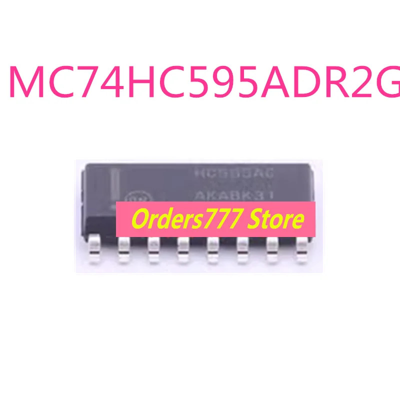 5pcs ใหม่นําเข้า original MC74HC595ADR2G HC595AG 595 ชิปติดตั้ง SOP-16 shift ลงทะเบียนชิป IC