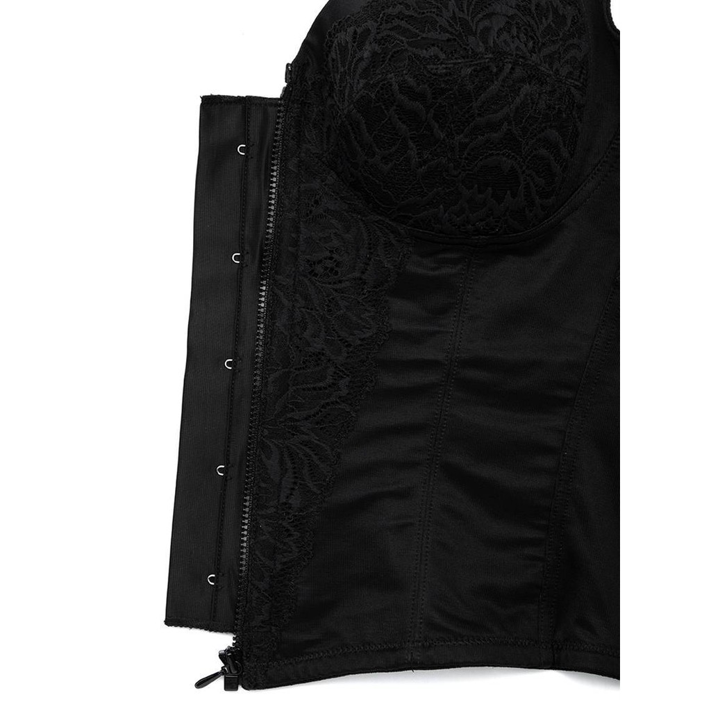 Sabina เสื้อกระชับสัดส่วน ไร้โครง Strong Support รหัส SLY24006BK - สีดำ - รูปที่ 3