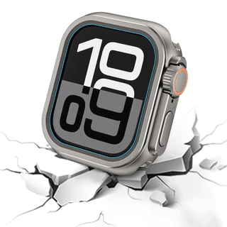 ฝาครอบกระจกนิรภัยสำหรับกรณีนาฬิกา for Apple Watch SE 3 2 iwatch Series 11 10 9 8 7 46 45 44 42 41มม.