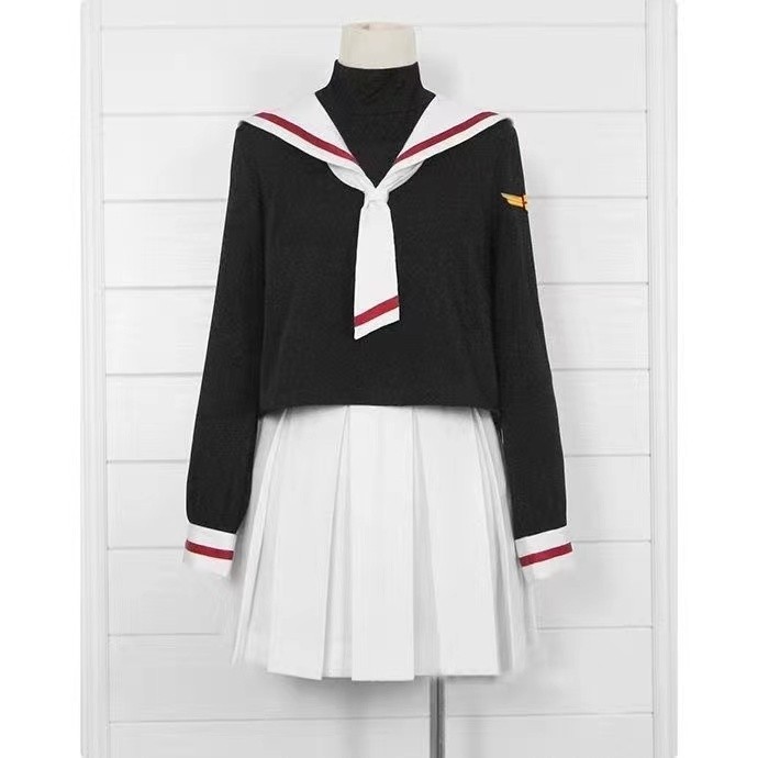 Kinomoto Sakura cosplay Kinomoto Sakura costume Cardcaptor Sakura cosplay Kinomoto Sakura JK Uniform