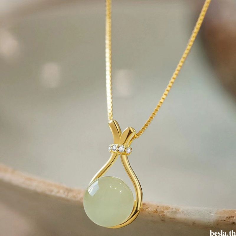 bessla.thผู้หญิงประณีตสร้อยคอหรูหราการออกแบบ Sense Claviculate Chain ราคา ถูกที่สุด ดีลบีเคเค แกลเลอรีภาพที่ 3