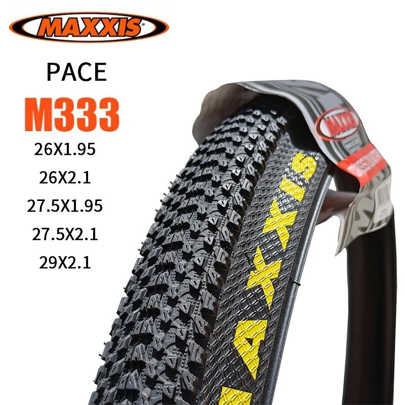 Maxxis M333 PACE Mtb ยางรถจักรยาน 26*1.95 26*2.1 27.5 X1.95 27.5x2.1 29 x 2.1 29er จักรยานเสือภูเขาลวดเหล็กยางจักรยาน 1PC