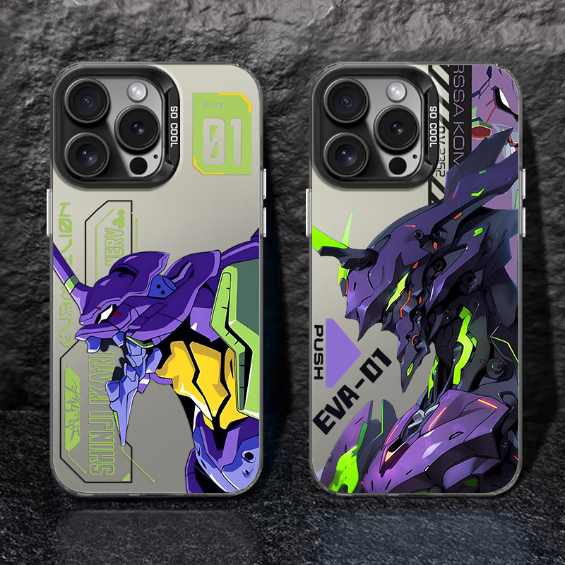 🔥COD🔥เคส iphone 11 13 16 12 14 15 Pro MAX 14 15 16 Plus X XR XSMAX 7Plus เคสโทรศัพท์ลายโฮโลแกรมสไตล์หุ่นยนต์ EVA สุดเท่