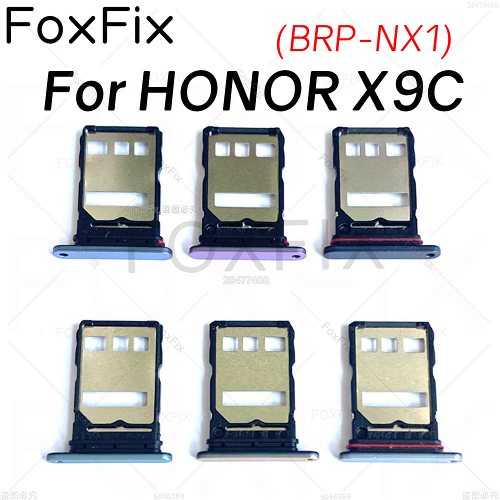 ถาดซิมการ์ดสําหรับ Honor X9C 5G ผู้ถือซิมการ์ดซ็อกเก็ตอะแดปเตอร์เปลี่ยน BRP-NX1