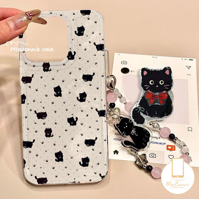 สําหรับoppo A38 A3Pro A7 A3X A60 A57 A15 A54 A16 A12 A76 A17 A74 A79 A18 A5 A78 A9 A95 A77 A3s A31 A58 A16K A16FกรณีแมวสีดํากรณีกรณีกรณีกรณีกรณีกรณีกรณีกรณีกรณีกรณีกรณีกรณีกรณีDIY A16K Reno