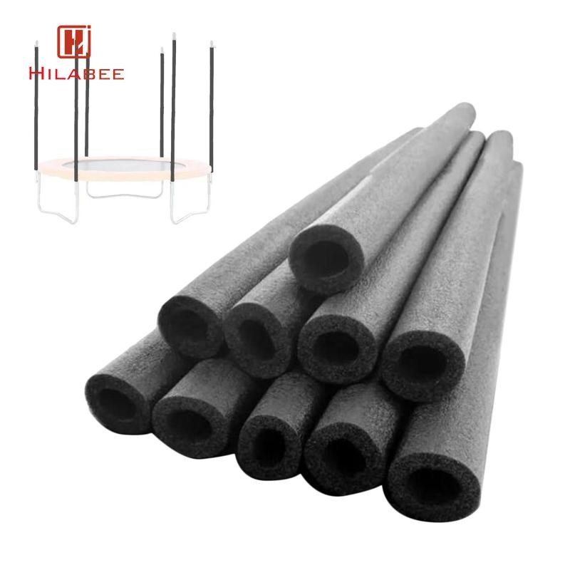 Hilabee 10x แทรมโพลีนเสาฝาครอบท่อโฟมป้องกันการชนกันฟองน้ําแขนท่อ Padding โฟมสําหรับ