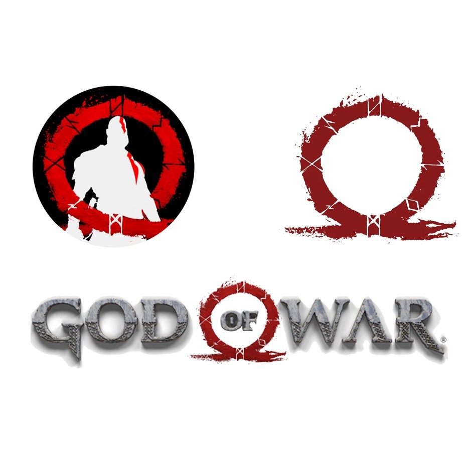 สติ๊กเกอร์สติ๊กเกอร์ GOD OF WAR สติ๊กเกอร์แล็ปท็อป สติ๊กเกอร์สติ๊กเกอร์ pvc
