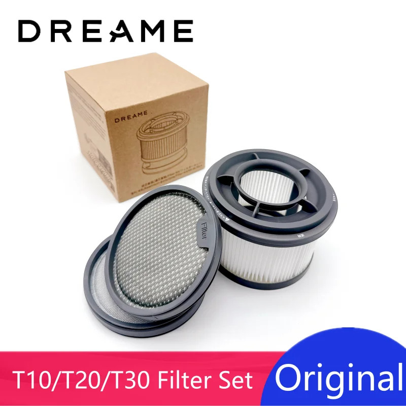 ใหม่ Dreame T30 หลัก / ฟองน้ํากรอง / ชุดกรองอุปกรณ์เสริมสําหรับ T10 /T20 /T30 Neo เครื่องดูดฝุ่นมือถืออะไหล่