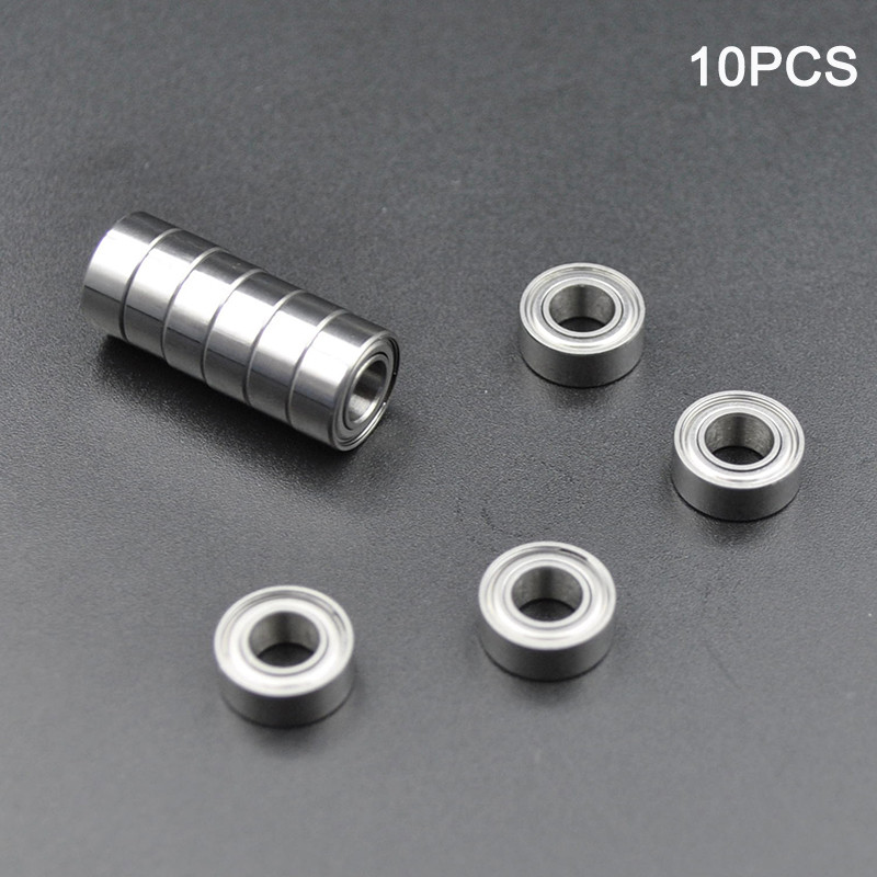 10pcs MR105 ZZ 5 * 10 * 4mm2Z ความเร็วสูง 1050 MR105ZZ แบริ่ง 5 มม.แบริ่งขนาดเล็ก
