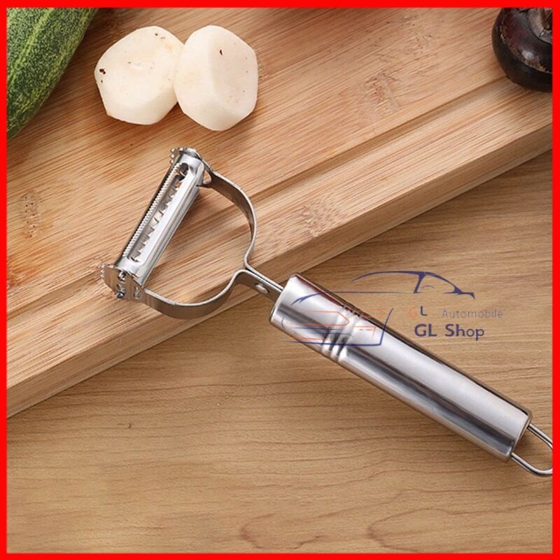 พร้อมส่ง MG-001 ที่ปอกผลไม้สเตนเลส อุปกรณ์ครัวอเนกประสงค์ ปอกเปลือกผักMultipurpose fruit knife คุณภาพสูงไม่เป็นสนิม