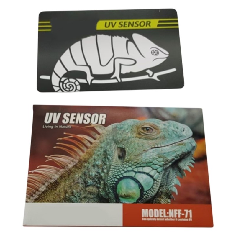 Mya Light Lamp Bulb Test Card Tests Paper Reptiles Quick Test Card สําหรับสัตว์เลื้อยคลาน