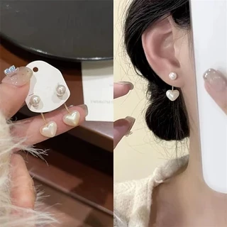 ต่างหูเกาหลีทุกการแข่งขันต่างหูแฟชั่นมุกสีทอง
