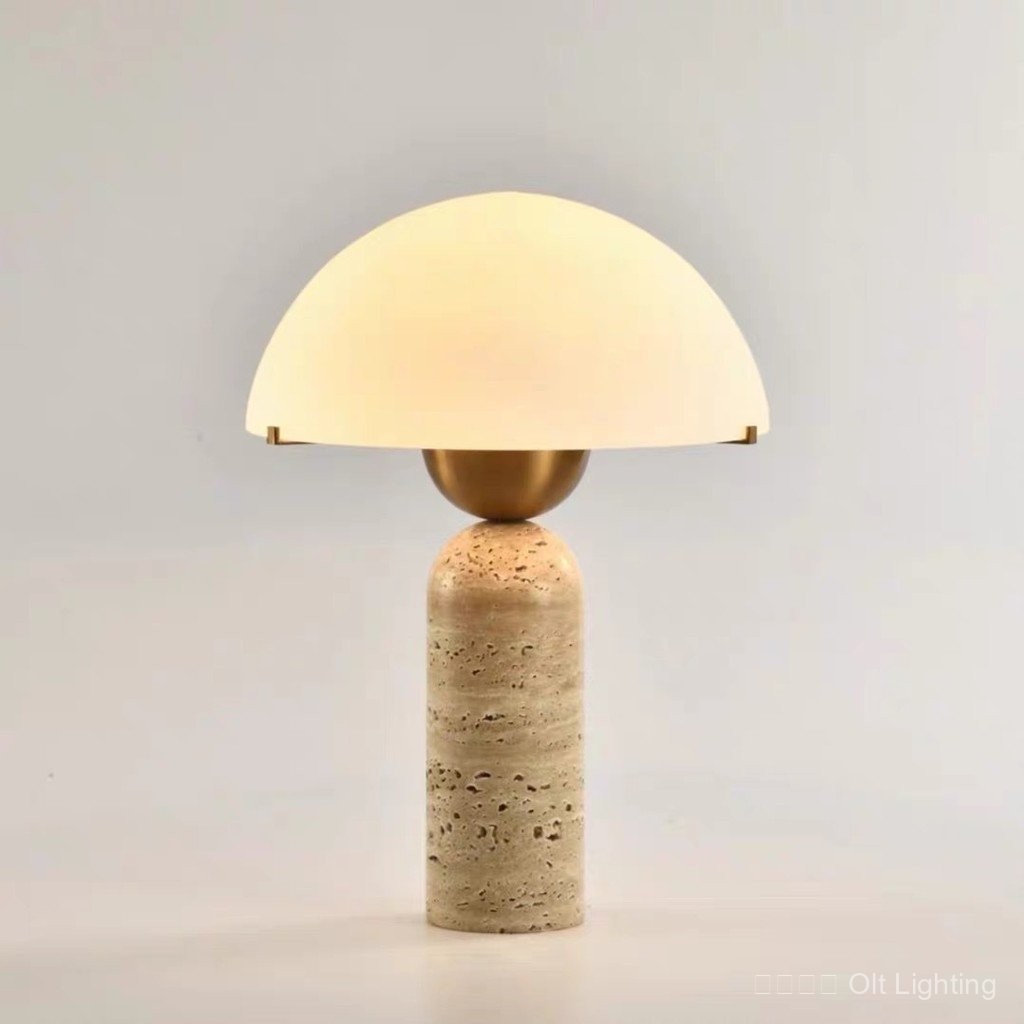 โคมไฟ โคมไฟโต๊ะ โคมไฟโพสต์โมเดิร์น หรูหรา หินอ่อน แก้ว โคมไฟโต๊ะ สร้างสรรค์ เรียบง่าย ดีไซน์เนอร์ ห้องตัวอย่าง ห้องนั่งเล่น ห้องนอน