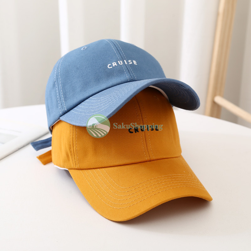 หมวกกันแดด หมวกแก๊ป 🍬 ปัก CRUISE ทรงเบสบอล 🍬 ผ้าคอตตอน มี5สี  sk99