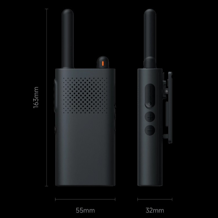 Xiaomi Walkie Smart Talkie 3 รุ่นแชทลําโพงแบบพกพา Quick Match Type-C ชาร์จทํางานร่วมกับ APP