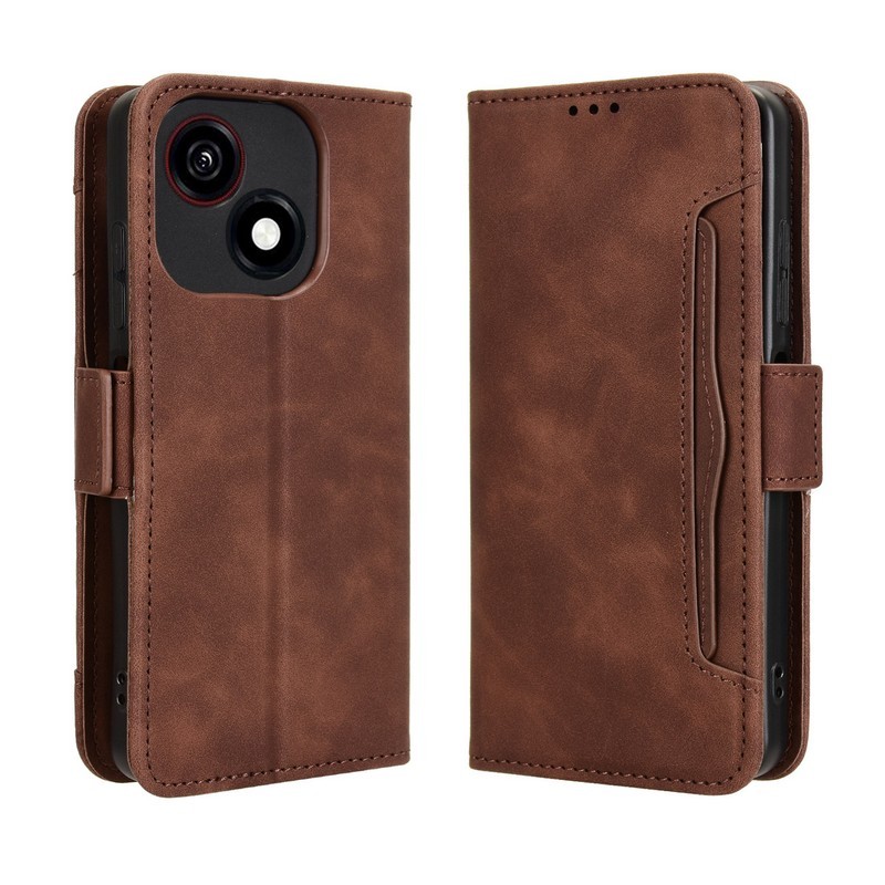 สําหรับ ZTE Blade A35e กรณีพรีเมี่ยมกระเป๋าสตางค์หนัง Multi-card slot สําหรับ ZTE Blade A35e Z2466 ก