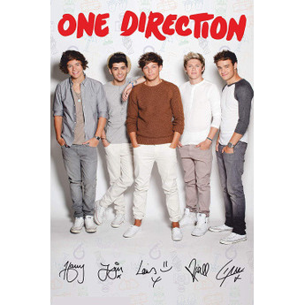 โปสเตอร์ภาพ Liam Payne และ Niall Horan สำหรับการตกแต่งผนังห้องนั่งเล่น โดย Han Li Art