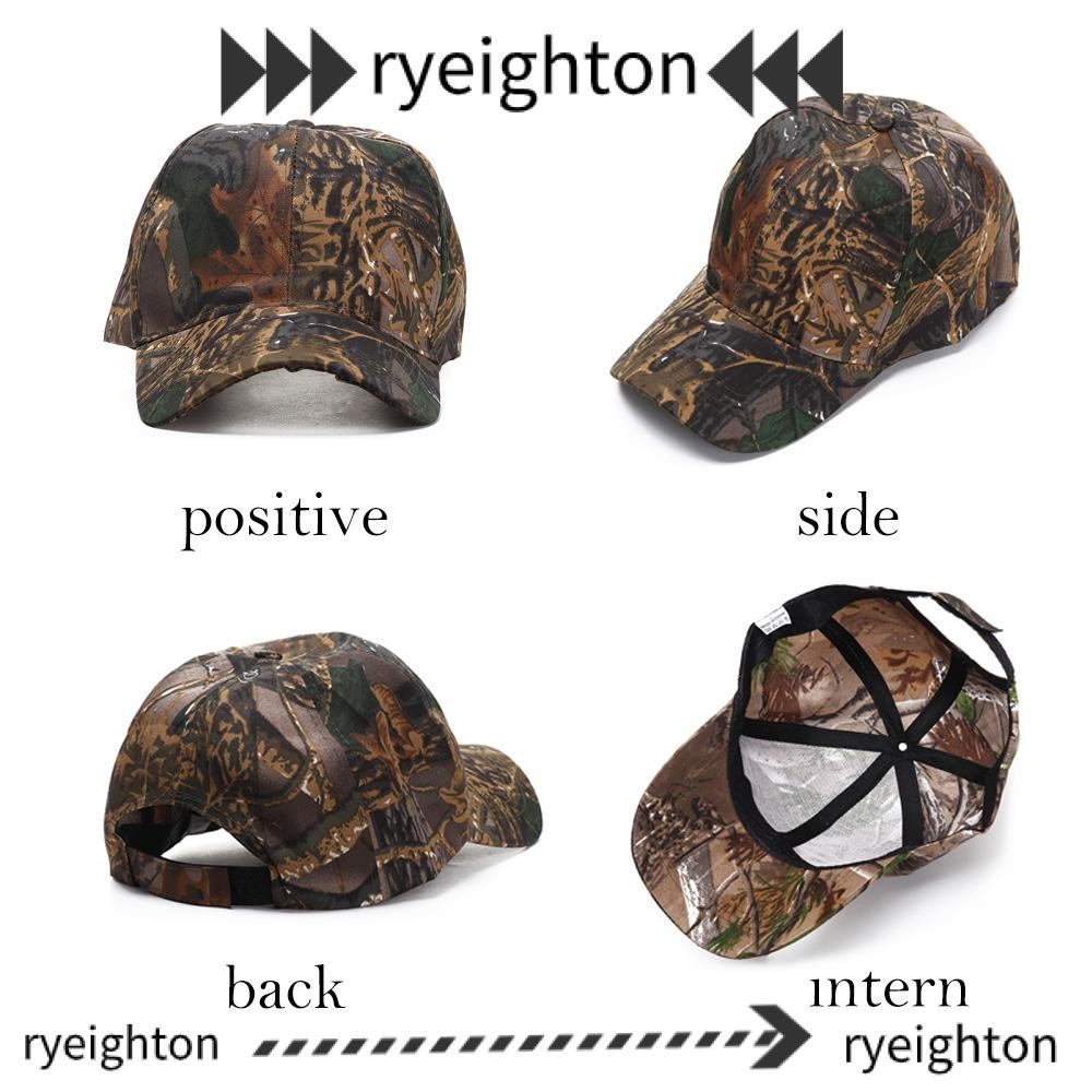 หมวก RyYEIGHTON, หมวกเบสบอลลําลองตาข่าย, 2024 Anti-sun Breathable Anti-uv Cadet หมวกผู้ชาย