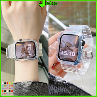 สาย สายนาฬิกาข้อมือ แบบใส พร้อมเคส for IWatch Ultra 3 SE 3 A…