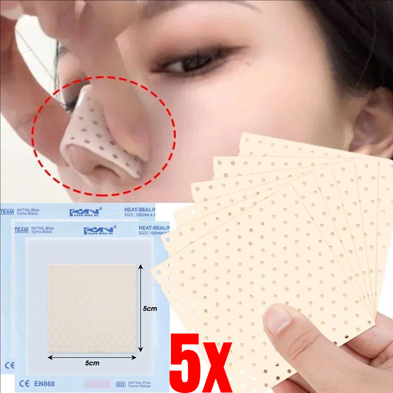 1/3/5 ชิ้น Thermoplastic Nasal Splint - Breathable Nose Bridge ความสูง Corrector Clamp สติ๊กเกอร์ปีกจมูกหดตัว
