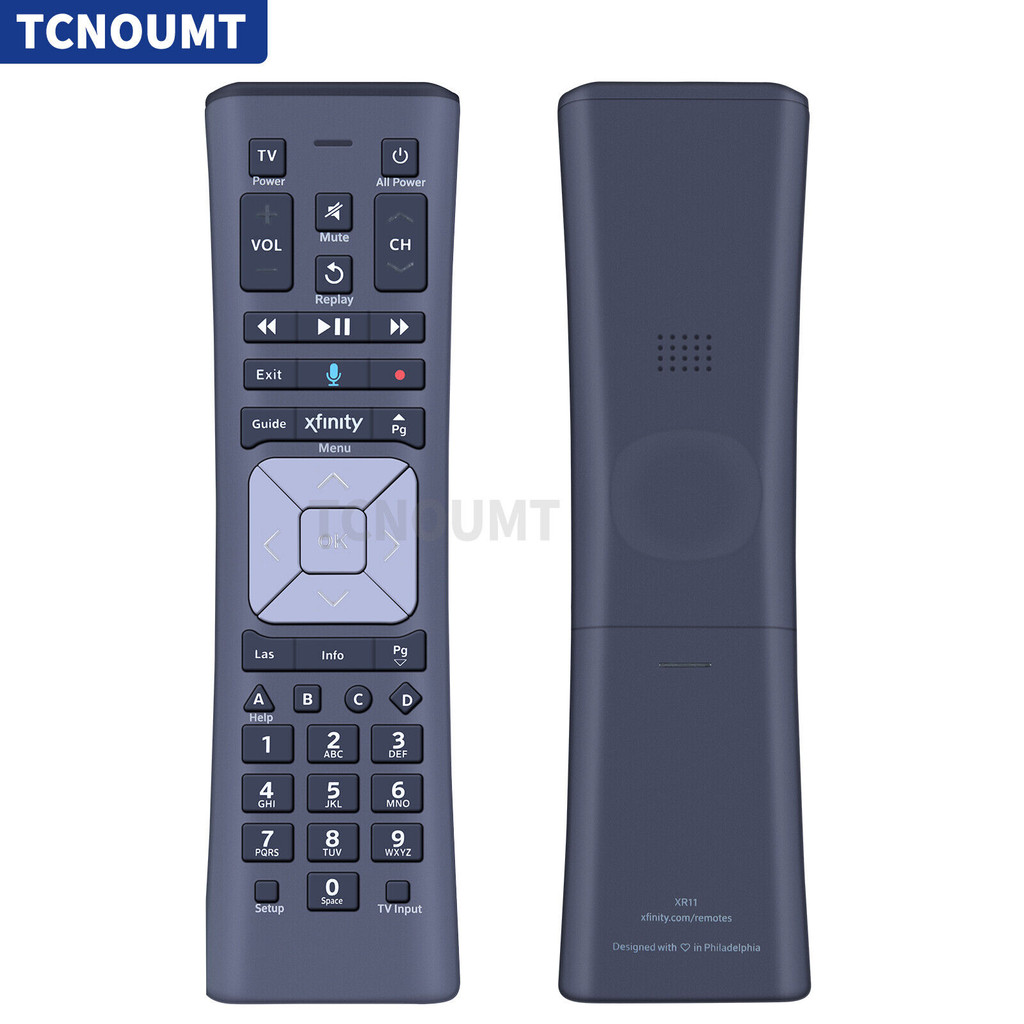 สําหรับ Comcast/Xfinity XR11 สายสัญญาณเสียงระดับพรีเมียมทีวีรีโมทคอนโทรลใหม่