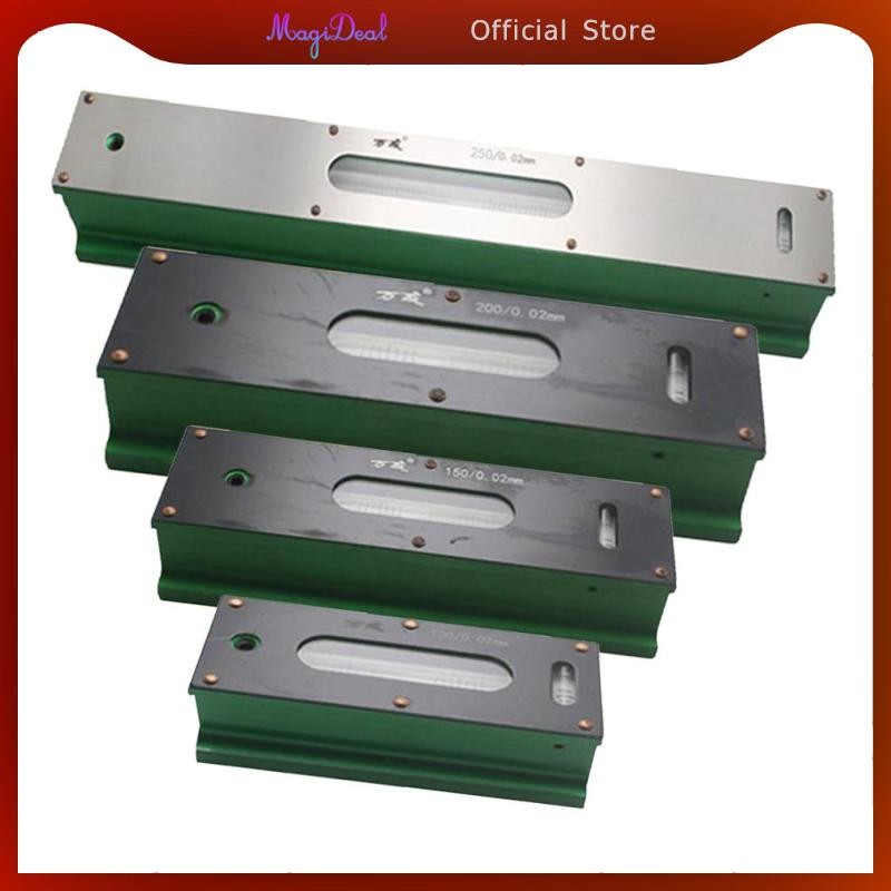 Magideal Precision Engineers Machine Bar Level, 0.02mm Premium Aluminium alloy 250mm