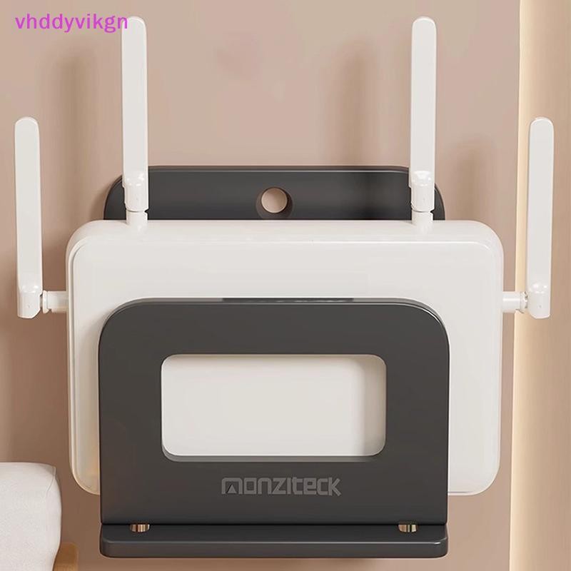 VHDD 1 ชิ้นปรับขนาดเล็ก Wall Mount สําหรับ Router,Modem,TV กล่องและ Media Players TH