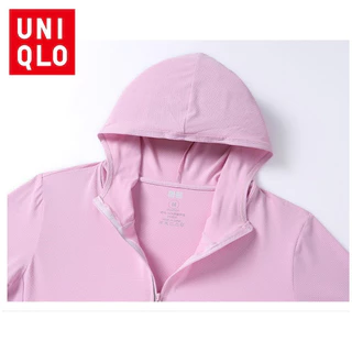 U+ เสื้อแจ็คเก็ต. สำหรับผู้หญิง แขนยาว มีฮู้ด กันแดด UV UPF 50+