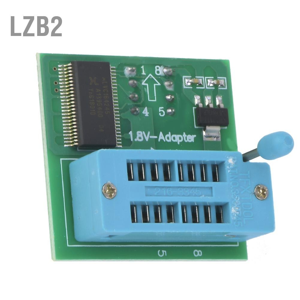 LZB2 อะแดปเตอร์ 1.8V สำหรับโทรศัพท์เมนบอร์ด SPI Flash SOP8 DIP8 W25 MX25 CH341 TL866CS Conversion