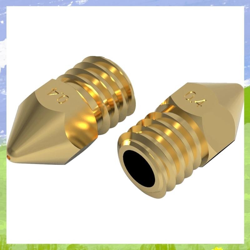 [T X W F] หัวฉีดทองเหลือง 0.4 มม. H59 สําหรับ Zortrax M200 V2 Hot-End 5 ชิ้น