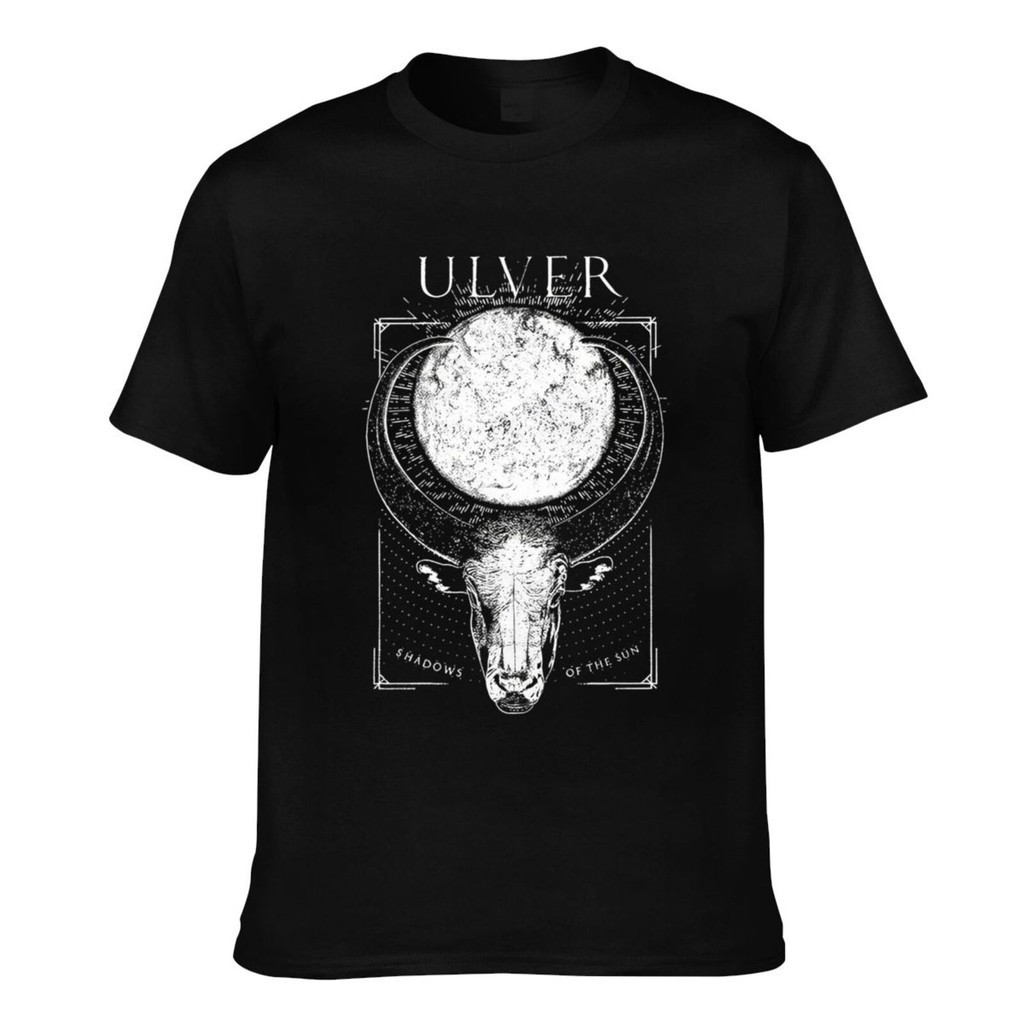 เสื้อยืดแฟชั่น Ulver Shadows Of The Sun Funny Men สวมใส่ทุกวัน