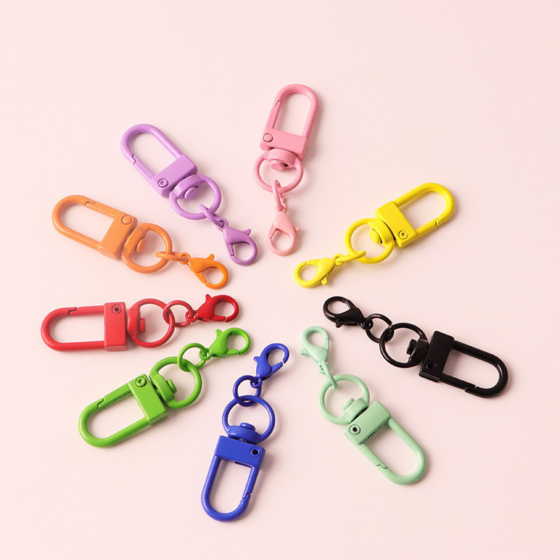 หัวเข็มขัด รูปตัว U หมุนได้ สีแคนดี้ สําหรับตุ๊กตา DIY SP030