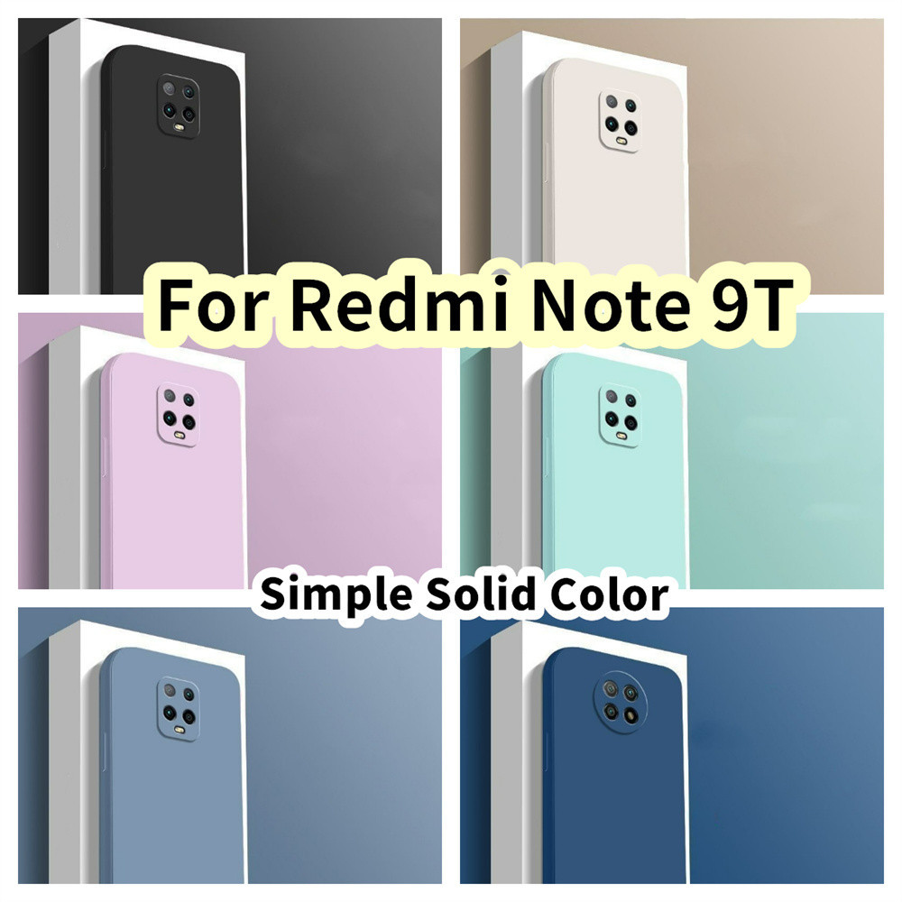 【Case Home】เคสซิลิโคน กันตก ทนทาน สําหรับ Redmi Note 9T