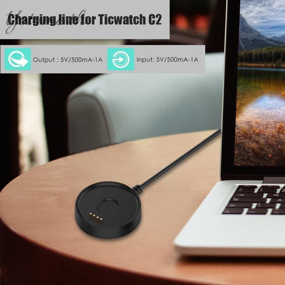 แท่นชาร์จ USB แบบเปลี่ยน สําหรับสมาร์ทวอทช์ Ticwatch C2
