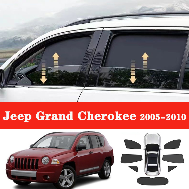 ม่านบังแดดรถยนต์ สําหรับ Jeep Grand Cherokee 2005-2010