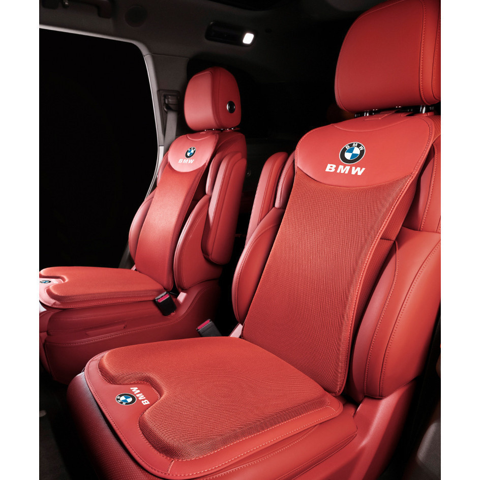 เบาะรองนั่ง ผ้าเรยอน ระบายอากาศได้ดี แฟชั่นฤดูร้อน สําหรับ BMW