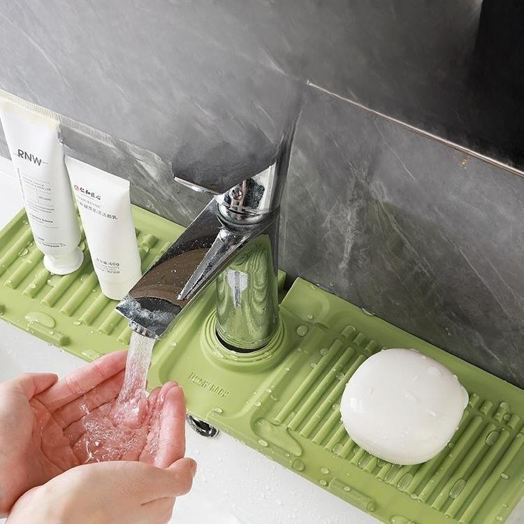 แผ่นซิลิโคนรองก๊อกน้ํา กันลื่น สําหรับห้องครัว เหมาะสำหรับอ่างล้างจาน #P-0020 - รูปที่ 7