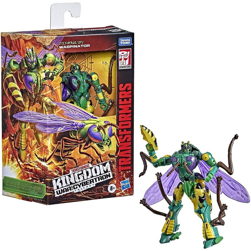 Transformers WAR FOR CYBERTRON WFC-K34 KINGDOM DELUXE WASPINATOR ACTION FIGURE